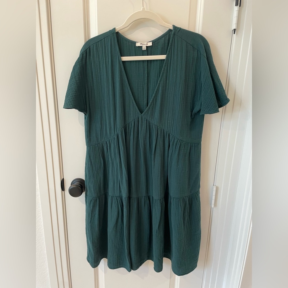 Madewell Teal Mini Dress
